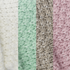 4'lü Triko Bebek Çorap %100 Triko (0-3 Ay/Unisex)