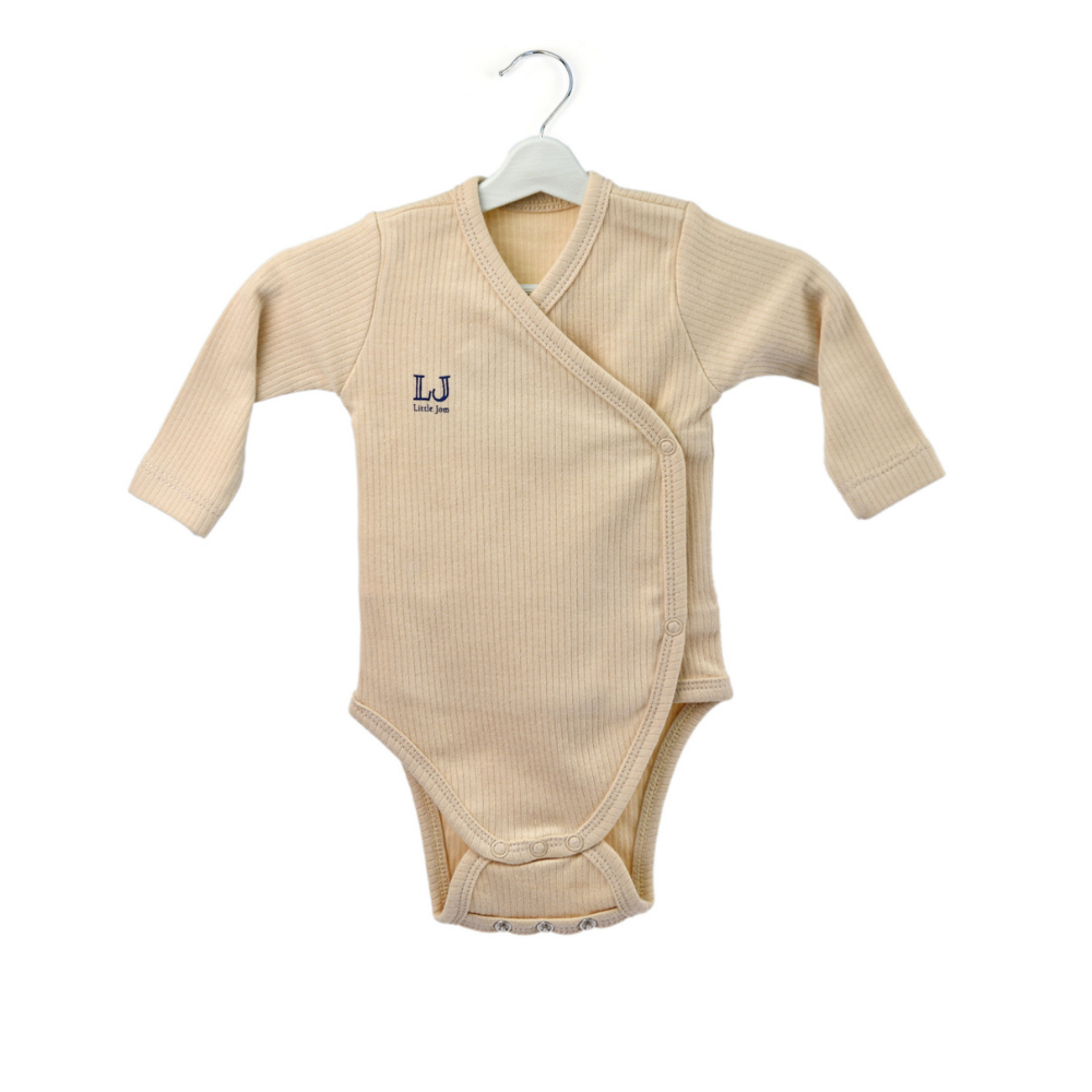 Bebek Zıbın %100 Pamuk (0-6 Ay/Unisex) Kahverengi